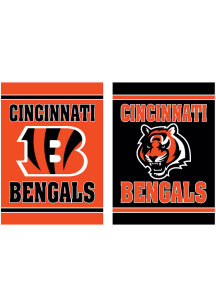 Cincinnati Bengals Embossed Suede Garden Flag