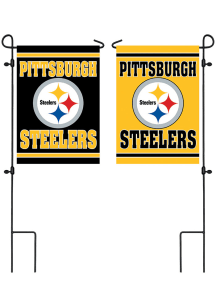 Pittsburgh Steelers Embossed Suede Garden Flag