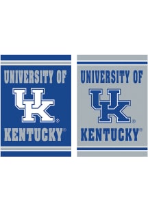 Kentucky Wildcats Embossed Suede Garden Flag