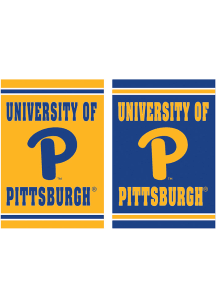 Pitt Panthers Embossed Suede Garden Flag