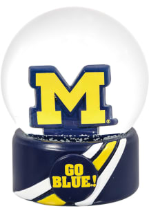 Yellow Michigan Wolverines Resin Base Decor