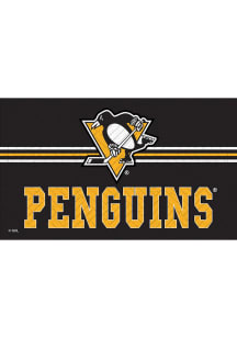 Pittsburgh Penguins Cross Hatch Door Mat