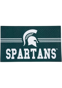 Michigan State Spartans Cross Hatch Door Mat