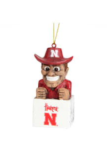 Nebraska Cornhuskers Team Mascot Ornament