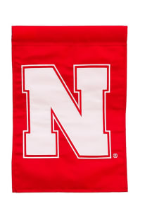 Nebraska Cornhuskers Team Logo Garden Flag