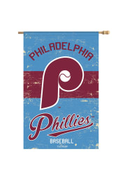 Philadelphia Phillies 28x40 Vintage Linen Banner