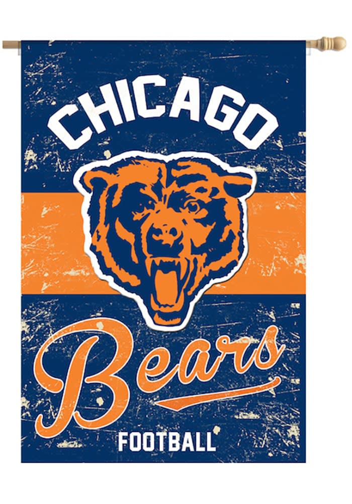 NFL Chicago Bears 28x40 Retro Banner Flag