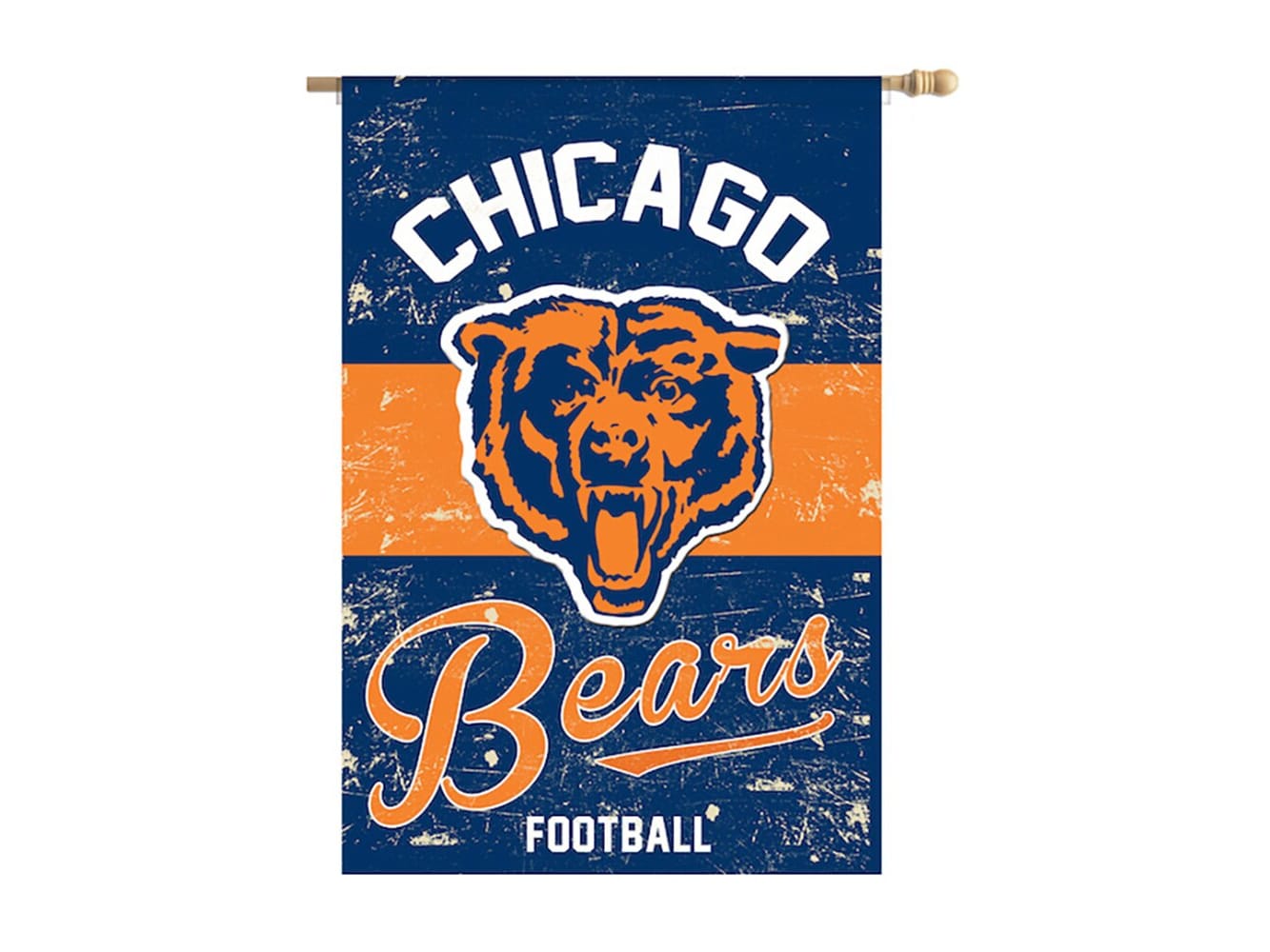 WinCraft Chicago Bears Fall Leaves Garden Flag – Double-Sided, 12.5" X 18", Officially Licensed NFL Team Decor