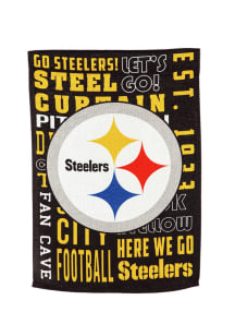 Pittsburgh Steelers 12x18 inch Fan Favorite Garden Flag