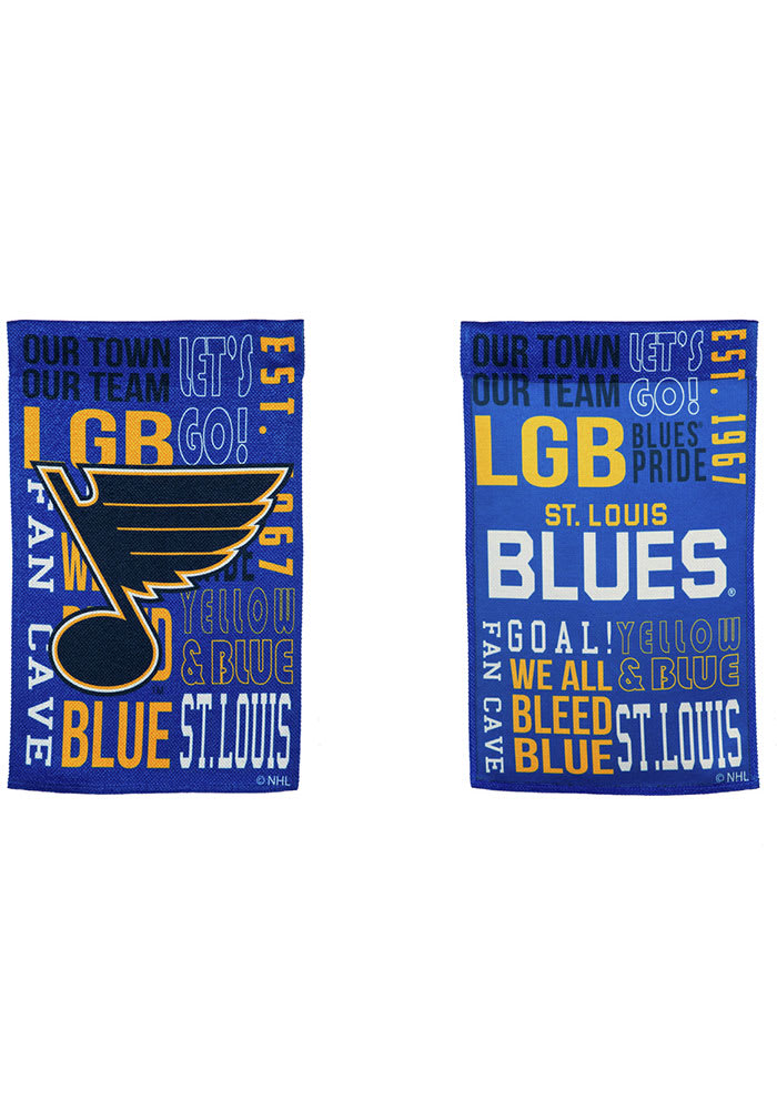 St Louis Cardinals/Blues Garden Flag~Free shipping 