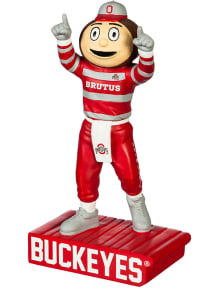 Red Ohio State Buckeyes 12 Mascot Garden Statue