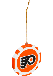 Philadelphia Flyers Poker Chip Ornament