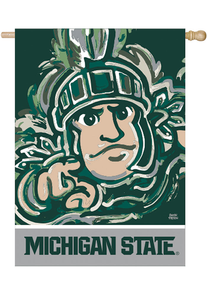 Michigan State Spartans Justin Patten Banner