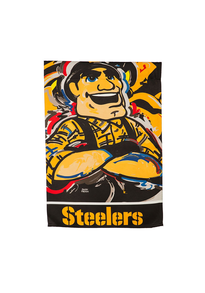 Pittsburgh Steelers Justin Patten Garden Flag