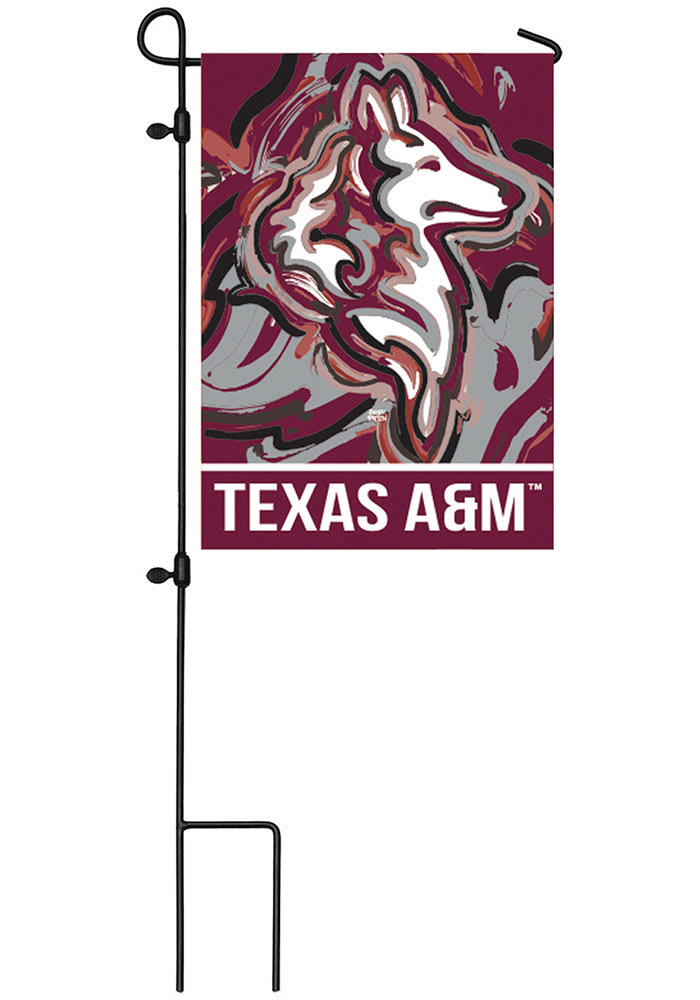 Texas A&M Aggies Justin Patten Garden Flag