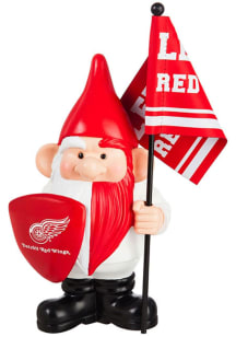 Detroit Red Wings Flag Holder Gnome