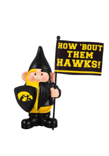 Iowa Hawkeyes Flag Holder Gnome