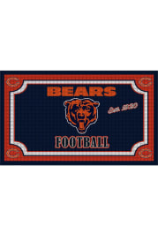 Chicago Bears Embossed Door Mat