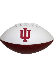 White Indiana Hoosiers Official Size Autograph Football
