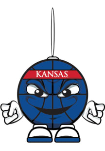 Kansas Jayhawks Ball Head Ornament Ornament