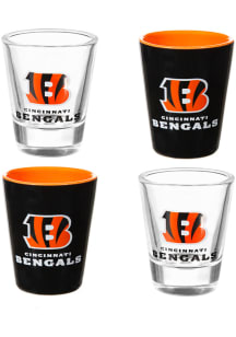 Cincinnati Bengals 2oz 4 Piece Set Shot Glass