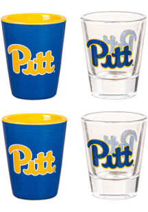 Pitt Panthers 2oz 4 Piece Set Shot Glass
