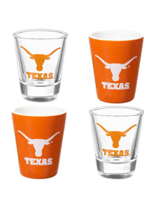 Texas Longhorns 2oz 4 Piece Set Shot Glass