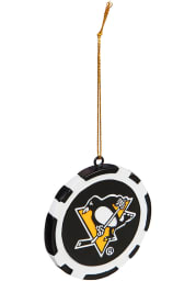 Pittsburgh Penguins Poker Chip Ornament