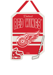 Detroit Red Wings Felt Door Decor Banner