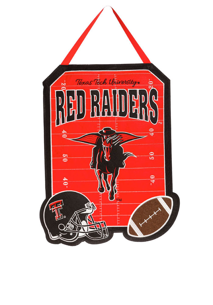 Texas Tech Red Raiders Felt Door Decor Banner