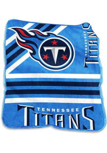 Tennessee Titans Logo Raschel Blanket
