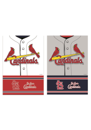 St Louis Cardinals 29x43 Home/Away Jersey Embellished Banner