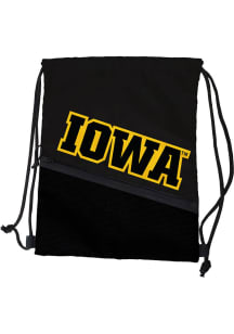 Tilt Iowa Hawkeyes String Bag - Black