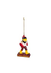 Iowa State Cyclones Team Mascot Ornament - Red
