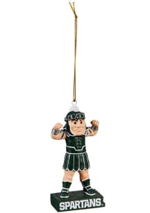 Green Michigan State Spartans Team Mascot Ornament