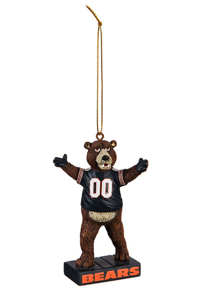 Chicago Bears Mascot Statue Ornament