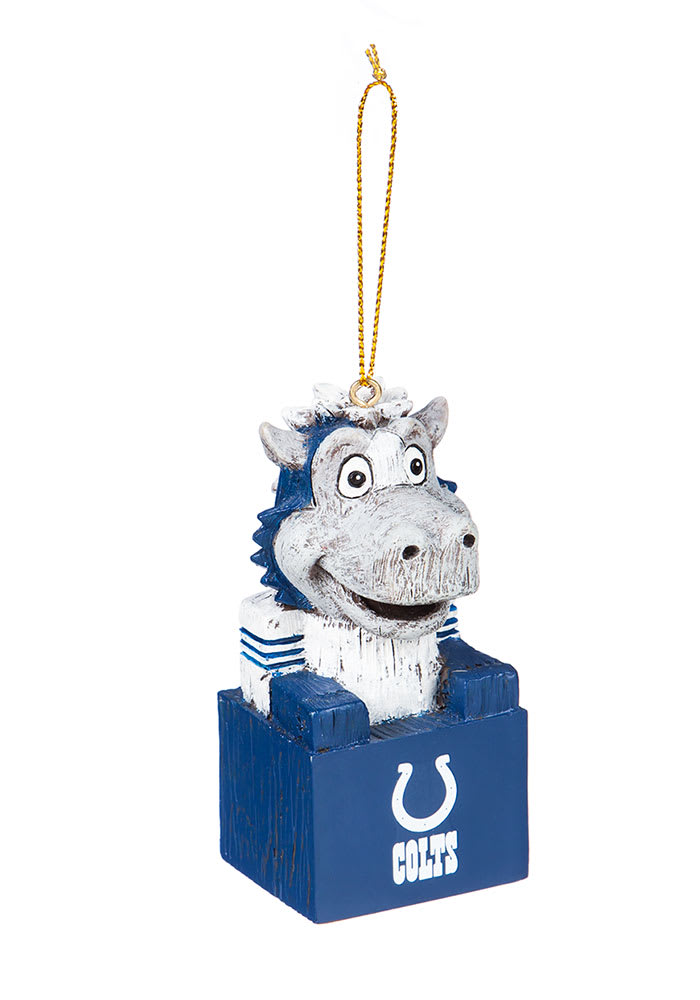 Indianapolis Colts Mascot Statue Ornament