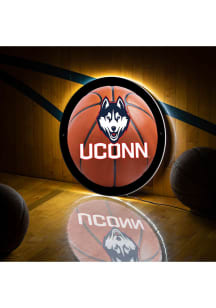 UConn Huskies 19 in Round Basketball Light Up Sign