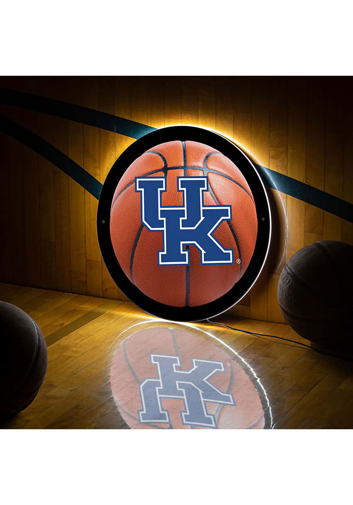 Kentucky Wildcats 19 in Round Basketball Light Up Sign