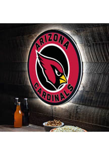 Arizona Cardinals 23 in Round Light Up Sign