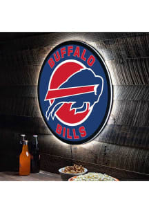 Buffalo Bills 23 in Round Light Up Sign