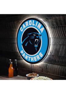 Carolina Panthers 23 in Round Light Up Sign