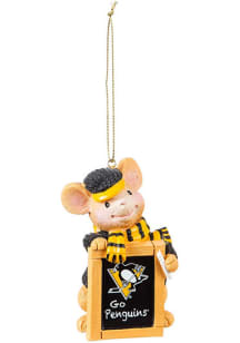 Pittsburgh Penguins Mouse Ornament
