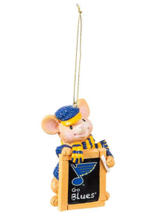St Louis Blues Mouse Ornament