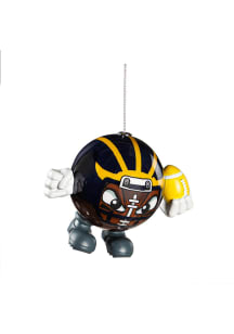 Michigan Wolverines Ball Head Ornament