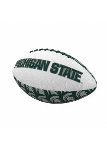 Green Michigan State Spartans Repeating Mini Football