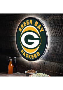 Green Bay Packers 23 in Round Light Up Sign