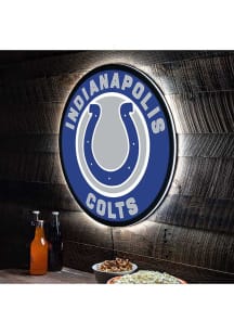 Indianapolis Colts 23 in Round Light Up Sign
