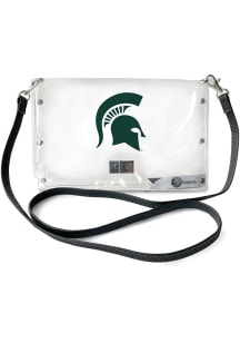 Michigan State Spartans White Stadium Approved Clear Bag