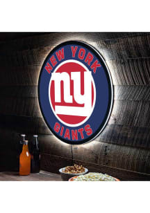 New York Giants 23 in Round Light Up Sign